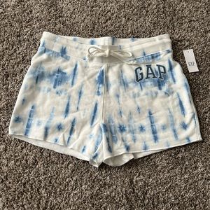 New with tags GAP tye dye drawstring cotton shorts women’s size XS